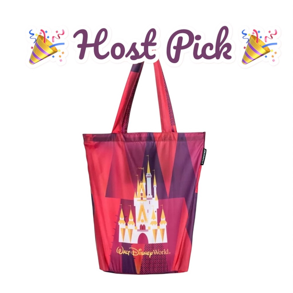 Walt Disney World Starbucks Packable Tote Bag 🆕     
🎉Host Pick 🎉